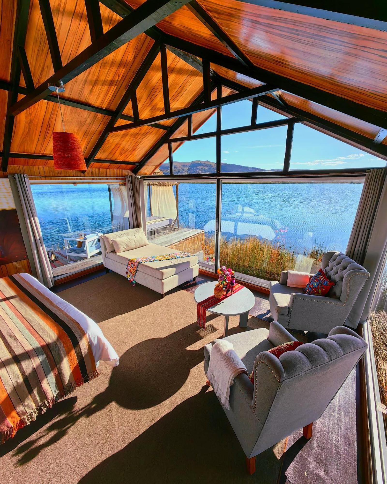 Kay Pacha Lodge Lago Titicaca All Inclusive Puno Habitación foto