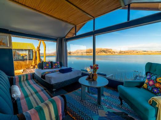 Kay Pacha Lodge Lago Titicaca All Inclusive Puno Habitación foto