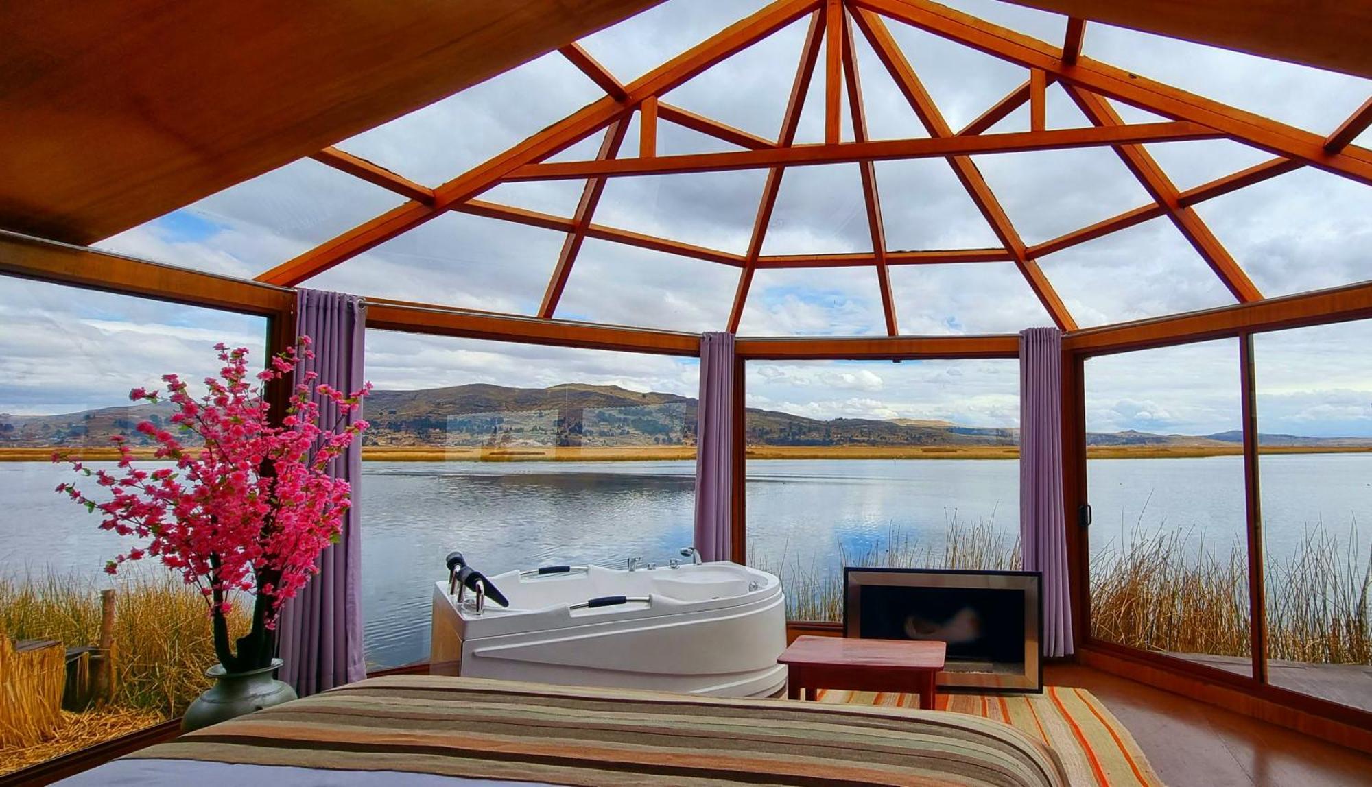 Kay Pacha Lodge Lago Titicaca All Inclusive Puno Habitación foto